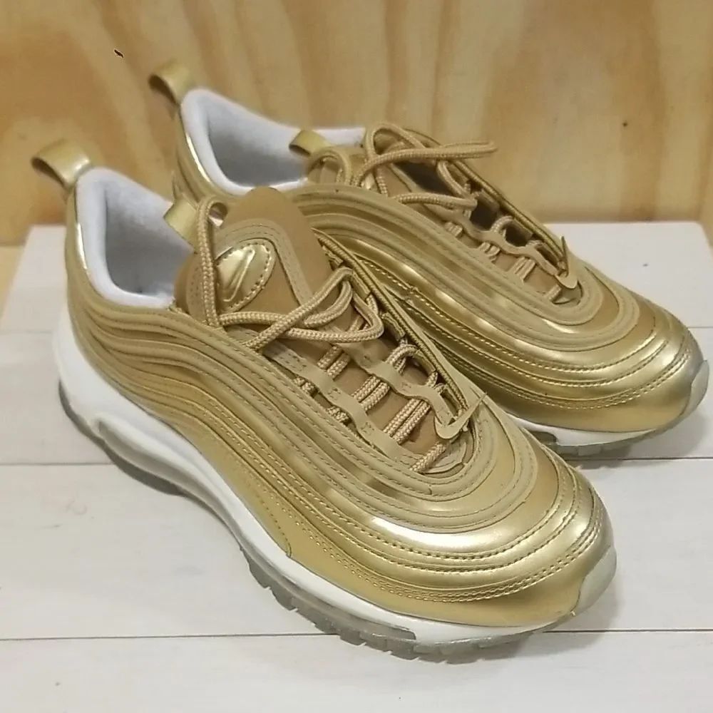 Nike Air Max 97 LX ‘Metallic Gold Wmn's Sz 6